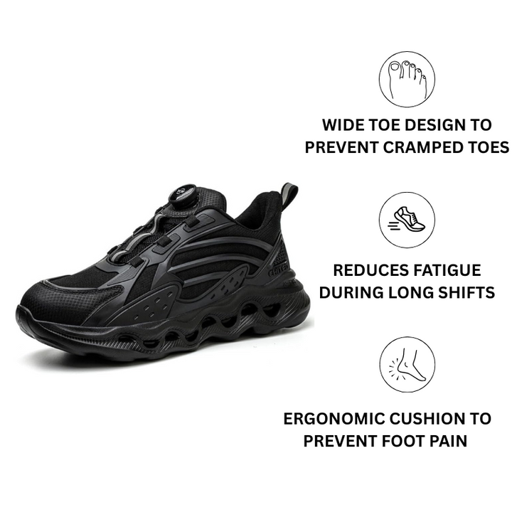 "Lion" -  Steel Toe Work Shoes