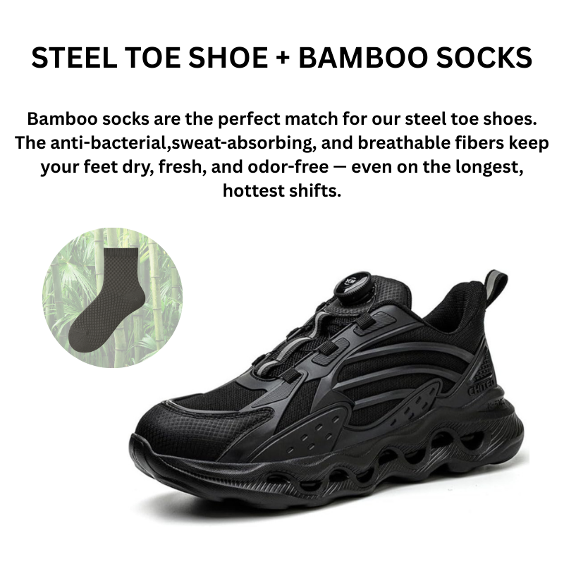 "Lion" -  Steel Toe Work Shoes