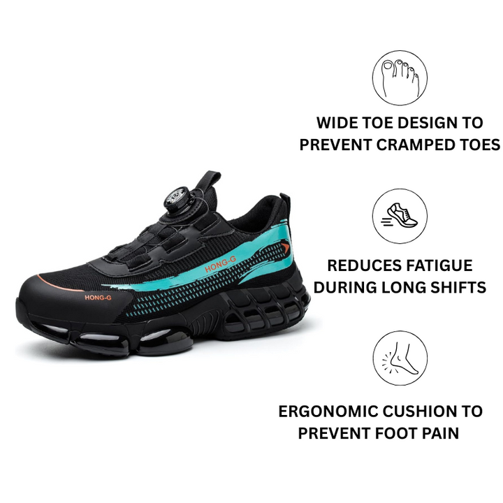 "Knight"- Steel Toe Work Shoe
