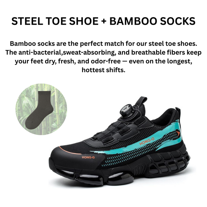 "Knight"- Steel Toe Work Shoe