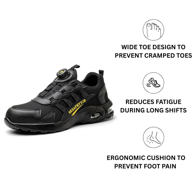 "Loki" - Steel Toe Work Shoe