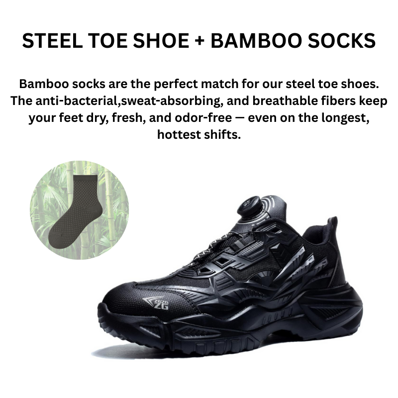 "Sunny" - Steel Toe Work Shoes