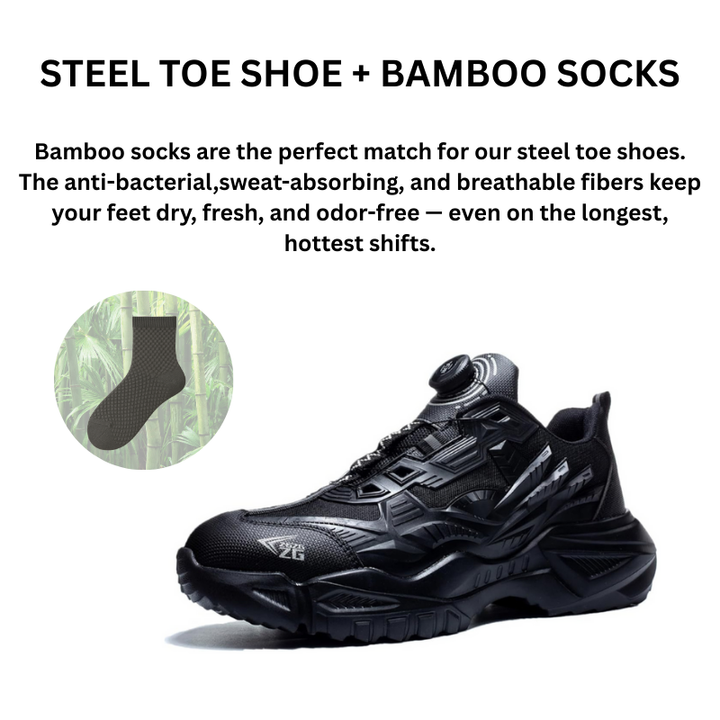 "Sunny" - Steel Toe Work Shoes