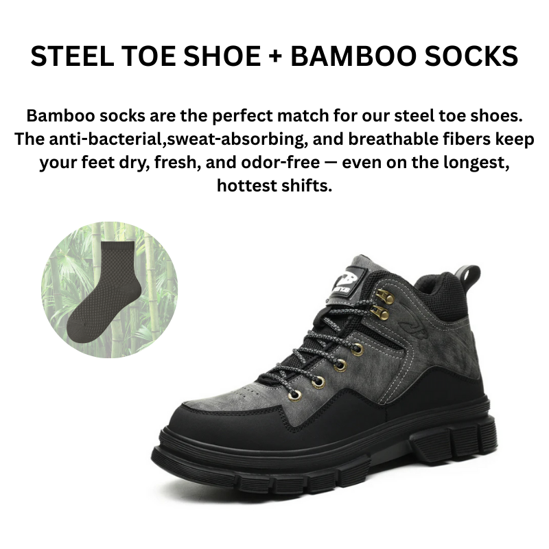 "Wolf"-  Steel Toe Work Boots