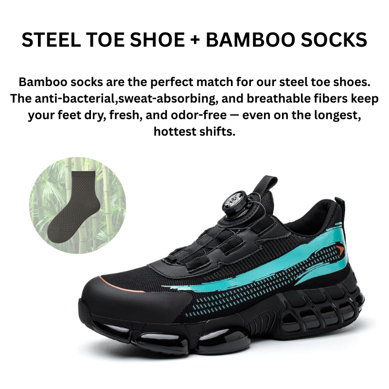 "Knight"- Steel Toe Work Shoe