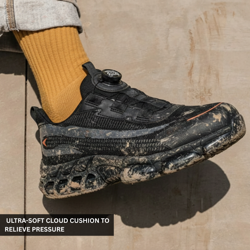 "Knight"- Steel Toe Work Shoe