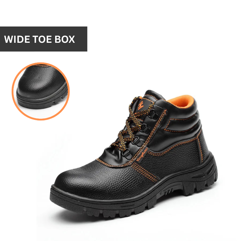 “Rocket”- Leather Waterproof Steel Toe Boot
