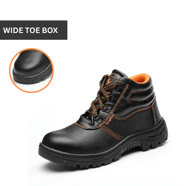 “Rocket”- Leather Waterproof Steel Toe Boot
