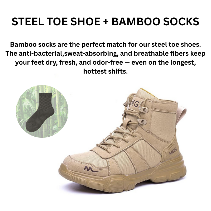 "Platinum"- Waterproof Steel Toe Boot