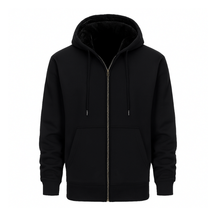 "Coyote"- Wool Insulated Winter Hoodie