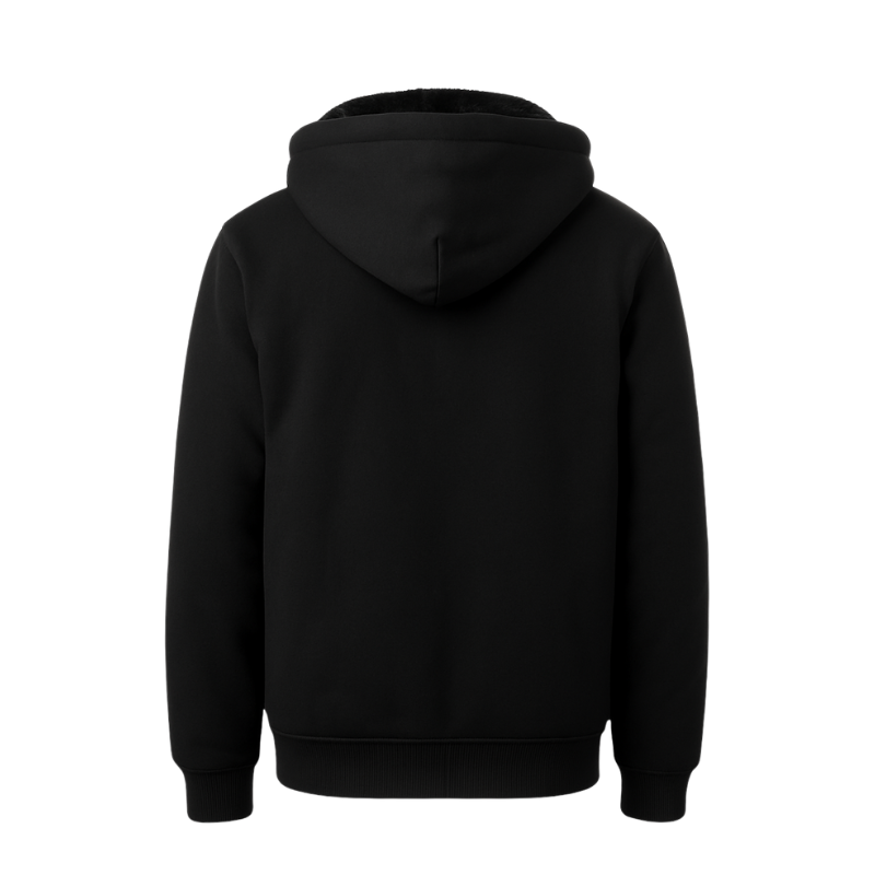 "Coyote"- Wool Insulated Winter Hoodie