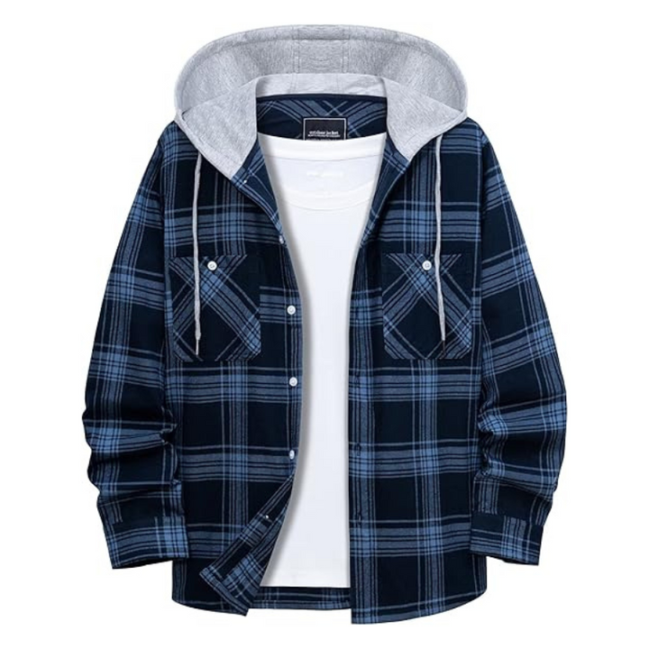"Classic" - Flannel Insulated Work Hoodie